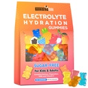 Elektrolyt Gummies Suikervrij Elektrolyt Hydration Energy Gummies for Running & Sports - Energiekauwers met Calcium & vitamine C voor kinderen & volwassenen, Meerdere gemengde smaken, Glutenvrij, 90 Tel.