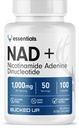 Bucked Up NAD+ 1000mg | Nicotinamide Adenine Dinucleotide | Non-GMO, Gluten-Free, Third-Party Lab Tested | Cellular Coenzyme Supplement (100 Capsules, 50 Servings)