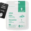 Pure L Theanine Supplement (60) $ 250mg l Theanine Capsules – 1 un jour $ Supplément anti-stress et aide calme $ GABA Supplement Support $ Lab-Tested $ Vegan