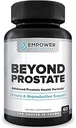 Empower Health Beyond Prostate Supplement – Prostate Health Support with Saw Palmetto, Zinc, Red Raspberry, and Stinging Nettle – Urinary and Prostate Wellness Complex – 60 Capsules