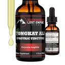 Lost Empire Herbs Tongkat Ali (Eurycoma longifolia) Spagyric Tincture | Energy, Recovery, Stress Relief for Men (1 fl oz)