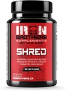 Iron Brothers Supplementen Shred voor mannen & Women Sterke Appetite Suppressant voor gewichtsverlies management 