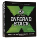 PMD Sport Zes weken Inferno Stack - Maximale sterkte vetbrander en CLA Omega vetzuur te verliezen vet snel en verhogen spiertone - Arsenal X Inferno/120 Liquid Gels, Omega snijdt Elite/180 Softgels
