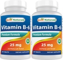 Best Naturals Vitamine B6 25mg 250 tabletten (250 telling (verpakking 2))