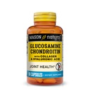MASON NATUURLIJKE Glucosamine Chondroïtine met Collageen & Hyaluronzuur, 45-dagen supply Capsules voor normaal gewricht, mobiliteit, flexibiliteit, & veroudering ondersteuning, 90 capsules