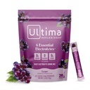 Ultima Replenisher Daily Electrolyte Powder – Grape, 20 Stickpacks – Zero Sugar Hydration Packets with 6 Electrolytes and Minerals – Sugar Free, Plant Based & Keto Friendly Drink Mix