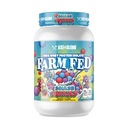 Axe and Sledge Farm Fed 100 Percent Whey Protein Isolate Protein Powder, 25g Protein Per Serving, Low Carb and Low Sugar, Gluten Free, Keto Friendly, Smash Berries