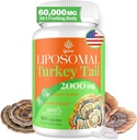 Liposomale Turkije staart Paddestoel Capsules, Hoge Absorptie Biologische Turkije staart Paddestoel Extract 2000MG