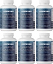 CORRIXIKO Marine Collageen Supplement Pillen - 1800mg Gehydrolyseerde Collageen Peptiden per Serveren met Toegevoegd Hyaluronzuur, Vitamine C & Minerals - voor haar, huid en nagels - 720 Capsules 6 maand Levering