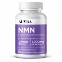 Auvra NMN 10 in 1 Capsules - 1000mg Per Serving, Cellular Energy & Daily Vitality Supplement with NAD+, TMG & Nutrient Blend, Wellness Support Capsules, Dietary Supplement - 120 Capsules