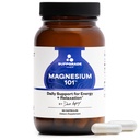 Magnesium 101 by Dave Asprey | Daily Support for Sleep, Metabolism, Relaxation, & Heart Health | 300 mg Chelated Magnesium Bisglycinate | High Absorption Magnesium | 30 Day Supply
