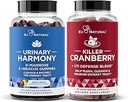 Urine Tract Supplement Duo, Killer Cranberry Capsules & Urine Harmony Gummies - UT Defense mengsels, D-mannose & Hibiscus + Cranberry, Pine Bark, Propolis & Vitamine D, Klinische sterkte Ingrediënten