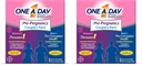 A Day Men's & Women's Pre-Pregnancy Multivitamin Softgel Including Vitamins A, Vitamin C, Vitamin D, B6, B12, Folic Acid & More, Supplement for Before, During, and Postnatal, 60 Count (Pack of 2)