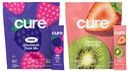 Cure Hydration Family Bundle | Plant-Based Electrolyte Drink Mix | No Added Sugar | Coconut Water | FSA-HSA | Non-GMO | Vegan & Gluten-Free | 14-Pack Each: Mixed Berry (Kids) & Strawberry Kiwi