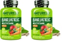 NATURELO Bariatric Multivitamin - One Daily with Iron - Supplement for Post Gastric Bypass Surgery Patients - Natural Whole Food Nutrition - 60 Veggie Capsules (Pack of 2)