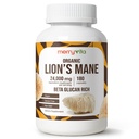MERRY VITA Lion’s Mane Supplement Capsules – Mushroom Supplement for Immune Brain, Memory & Focus - Non GMO, Vegan Friendly - 180 Capsules
