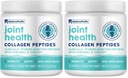 NativePath Joint Health Advanced Formula, Type 1 & 3 Peptides with Fortigel & Verisol, Grass-Fed Unflavored Collagen for Women & Men, 30 Servings (Pack of 2)