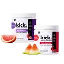 Kick Pre Workout Energy Powder + Post Workout Recovery Drink | Workout Supplement for Energy, Focus, Hydration & Muscle Recovery Support Bundle