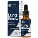 Herbal Tea Therapy Lung Renew Mullein Drops for Lungs (1 fl. oz.): Peppermint, Thyme, & Mullein Leaf Extract for Lungs Detox & Daily Respiratory Comfort - GMO-Free & Made in USA