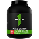 Regel 1 Mass Gainer - High-Calorie Weight Gain Formula met 1.220+ Calorieën, 250g+ Complex Carb Blend, 40g All-Whey Protein Per Serving (8 Servings, Aardbeien & Crème)