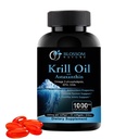 Antarctische Krillolie 1000mg Softgels met amorfe omega-3 EPA & DHA Supplement voor hart, hersenen en gezamenlijke gezondheid in vorm van fosforlipiden 60 vanille-smaak Softgels