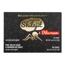 Siberian Green Premium Pure Shilajit Dry Drops with Viburnum Berries Extract Altai Golden Mountains - 60 Count (200 mg)