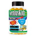 Celebrity Lifestyle Product Brain Support Focus Supplement for Kid and Teens Omega 3 Gummy Vitamin Memory and Attention, Brain Booster, Kid Focus Attention Supplement(1 Bottle) DHA 60ct