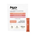 k2o by Kylie Jenner Advanced Skin Hydration Mix with Electrolytes, Hyaluronic Acid & Verisol Collagen Peptides - Clinically Shown to Boost Hydration & Reduce Wrinkles (Peach)