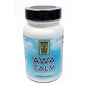 Awa Calm Capsules - Kava-gebaseerde kruidensupplement met 30% Kavalatone, Calamus Root, Passiebloem, Citroen Balsem & Hop (120 capsules)