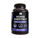 PURE ORIGINAL INGREDIËNTEN Horse Chestnut (365 Capsule), Geen Magnesium of Rijst Fillers, altijd zuiver, Lab geverifieerd
