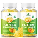 Calcium Citrate Gummies 1200 mg, Sugar Free Calcium Gummies for Adults & Kids, Chewable Calcium Supplements for Women, Bone & Immune Support, Pineapple Flavor 120 Count