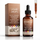 Notox Black Walnut Wormwood Gut Cleanse, Support Gut & Digestion Balance, Improve Energy, with Wormwood, Black Walnut Hull, Pumpkin Seed & Garlic Oregano, 2 fl oz