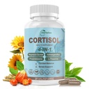 VitaHarbor Cortisol Supplement for Women and Men, 4-in-1 Cortisol Reducer with Magnesium Glycinate, Ashwagandha, Phosphatidylserine, L-Theanine, for Relaxation & Calm Support, 90 Veg Caps