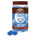 Good Day Chocolate Melatonin for Kids [80 Count] - Fair Trade Non-GMO Chocolate with Chamomile and Melatonin 1 mg - Toddler Melatonin, Kids Natural Sleep Aid for Ages 3 and Up