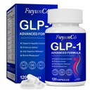GLP-1 Probiotic Supplement, Metabolism & Gut Health Support, Appetite Suppressant for Women and Men, Cravings Control with Hops, Cinnamon, Chromium, Magnesium & Probiotics (120P (Pack of 1))