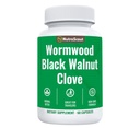 Wormwood, Black Walnut & Clove Complex | Whole Body Detox Cleanse | Lab Tested, USA Made, Non-GMO, Easy to Swallow | 60 Capsules