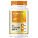 NeuroFlare Neuro Plus – Neuro Flare Neuro + Brain & Memory Support Formula with Natural Blend | Supports Focus, Clarity, Concentration & Learning | Premium & Easy-to-Take (60 Capsules)