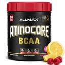 ALLMAX Nutrition AMINOCORE BCAA, Pink Limonade - 945 g poeder - 8,18 Gram van vertakte keten Aminzuren per portie - met B-vitaminen - Geen fillers of non-BCAA Aminos - Suikervrij - 90 porties