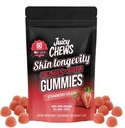 Biotin and Collagen Gummies | Low Sugar Non-GMO Collagen Gummies for Men and Women | All Natural Flavors | 60 Gummies | 30 Servings | Strawberry Flavor