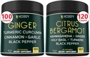 Bundel 5in1 Ginger Supplement & 6in1 Citrus Bergamot Supplement