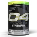 Cellucor C4 Ultimate Strength Pre Workout Powder - Tri-Stim Experience 300mg Cafeïne+TeaCrine+Dynamine - Creatine & Beta-Alanine - Energiesupplement voor mannen en vrouwen - Zure groene appel, 20 porties