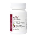 Bariatrische Voordeel B-12 Speedy Melts, Vitamine B12 1000 mcg Supplement, Snel smelten met 200 mcg Foliumzuur voor voedingsondersteuning - Black Cherry, 30 Tel.