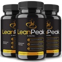 (3 Pack) LeanPeak Capsules – Daily Balance Supplement for Energy & Active lifestyle, Natural Ingredients for Healthy Body Shape & Digestion, Easy-to-Swallow Capsule, Non-Habit Forming (180 Capsules)