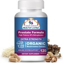 Kankerwetenschappen Prostaat Wellness-supplementen voor mannen, USDA Certified Organic Paddestoelen Extract, Extra sterkte 1.500 mg, Hoge Potentie 40% Beta-Glucans, Immune, Anti-Aging, Antioxidanten, 120 Capsules