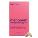 Her Own Menoprim, Menopause Support, Female Hormonal Balance Capsules for Night Sweats, Hot Flashes & Mood Swing Support, Bergamot Orange & Black Cohosh Root, 60 Capsules