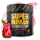 ALPHA LION Core Pre Workout Powder met Creatine for Performance, Beta Alanine for Muscle, L-Citrulline for Pump & Tri-Source Cafeine for Sustained Energy (30 Serves, Fruit Punch Flavor)