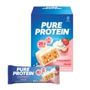 Pure Protein, Strawberry with Greek Yogurt Coating 6ct x 50g/1.8oz., {Imported from Canada}