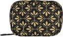 Bloem Geometrische pil Box 7 Dag pil geval tas reizen pil Organisator tas met rits draagbare Wekelijkse geval Compacte grootte voor supplement houder