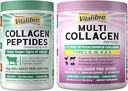 Multicollagen Peptiden Poeder 16oz & Bovine Collageen Peptiden Poeder 8oz