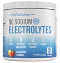 Low Sodium Electrolytes - 60 Servings - Strawberry Lemonade - Sugar Free Electrolytes Powder - Electrolytes Without Sodium - Low Sodium Electrolyte Powder